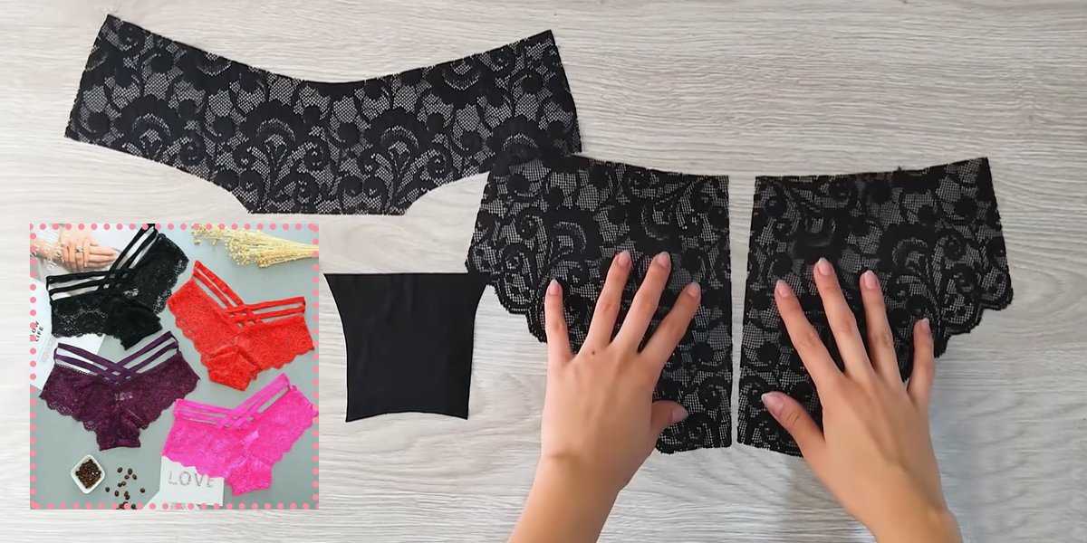 APRENDE HACER PANTIES DE MUJER CON PATRÓN PASO A PASO