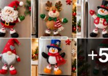 Cómo hacer Muñecos Navideños para la Nevera: Guía Completa con Moldes y Patrones Cómo hacer Muñecos Navideños para la Nevera: Guía Completa con Moldes y Patrones