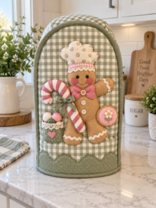 Cómo hacer un Forro de Licuadora Navideño